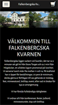 Mobile Screenshot of falkenbergska.se